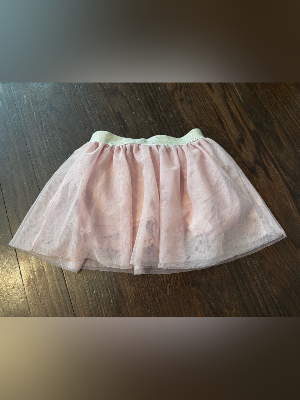Carter's Pale Pink Layered Tulle Skirt with Sparkle Waistband